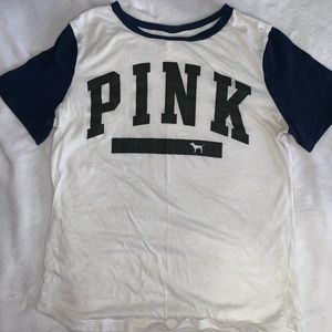 Pink Short Sleeve Logo Shirt